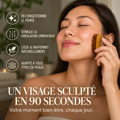 Brosse lymphatique visage Velya