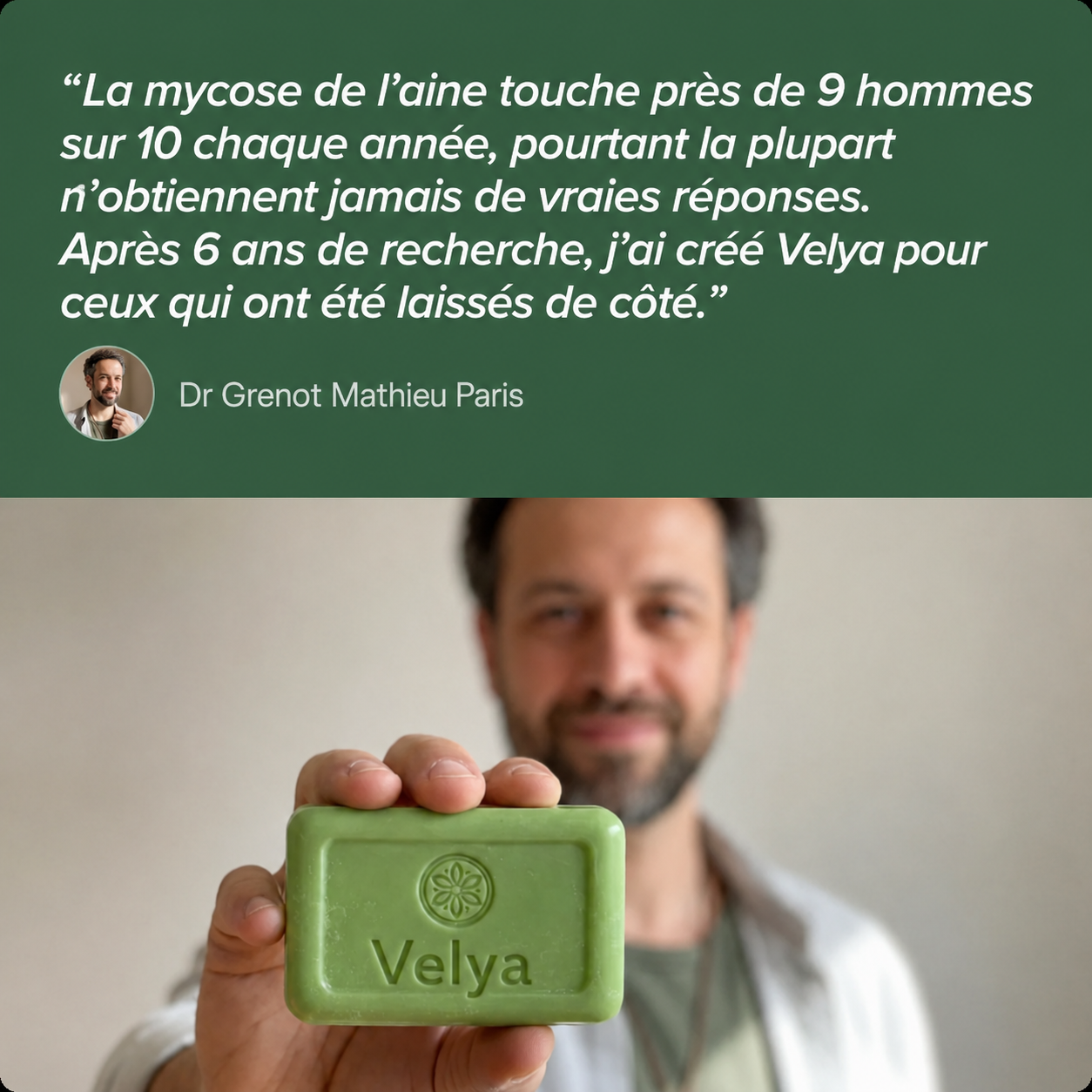 Savon Antifongique Velya®