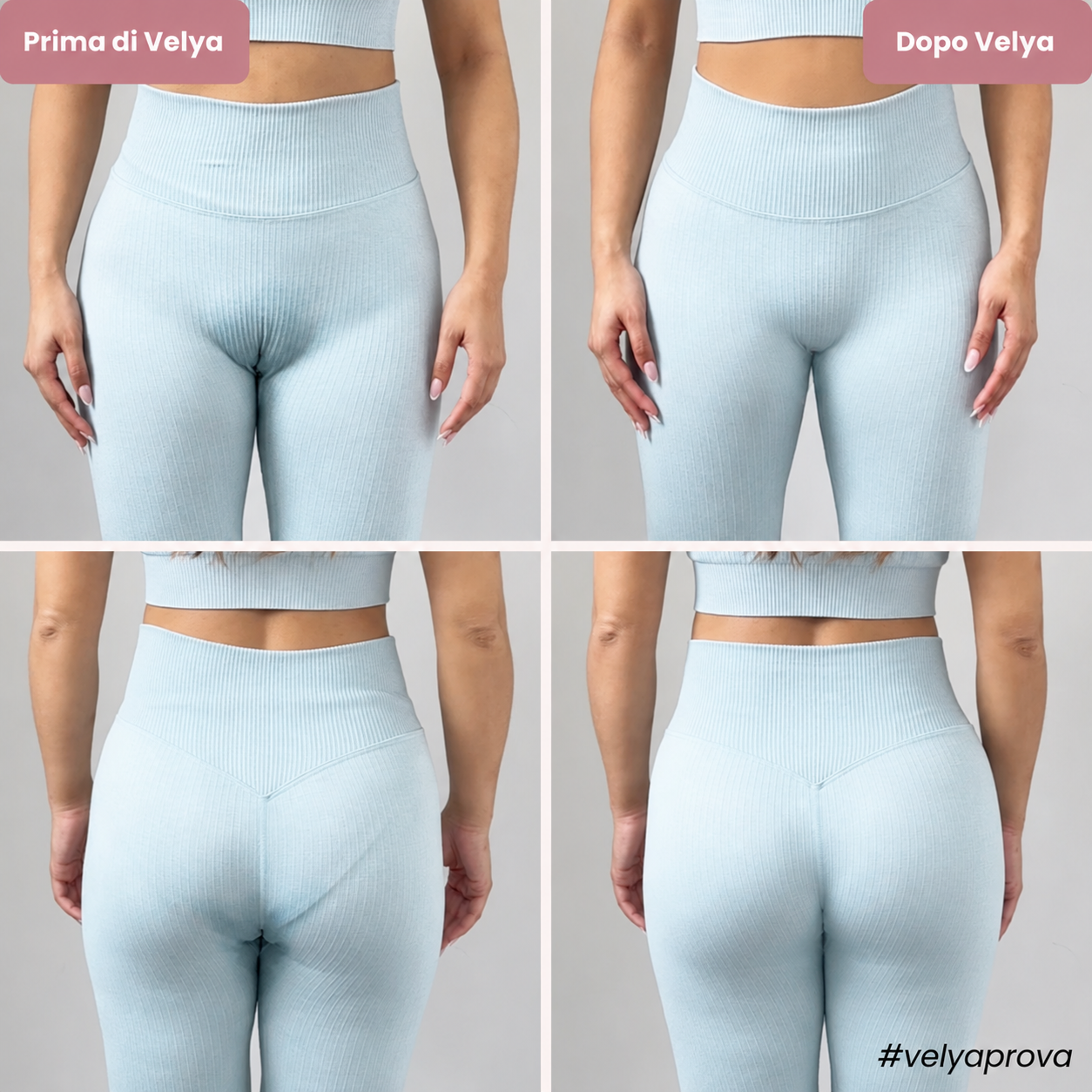 Velya® Perizoma Invisibile Anti Camel Toe a Vita Alta