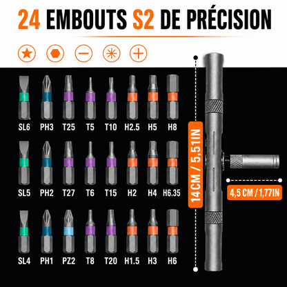 MultiTool Set – Kit à Cliquet Compact