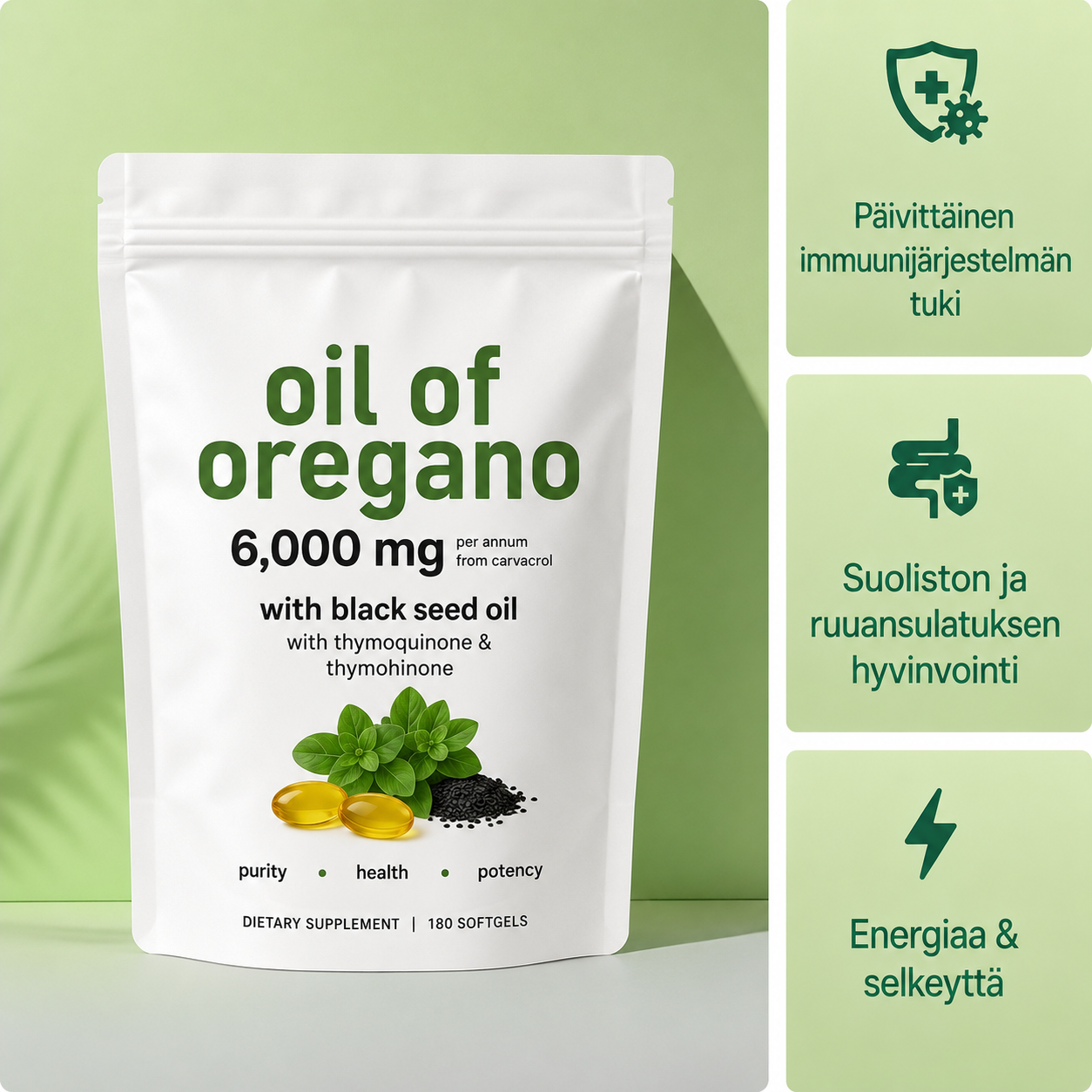 Velya OrigaMix – Energia & Hyvinvointi -boosteri