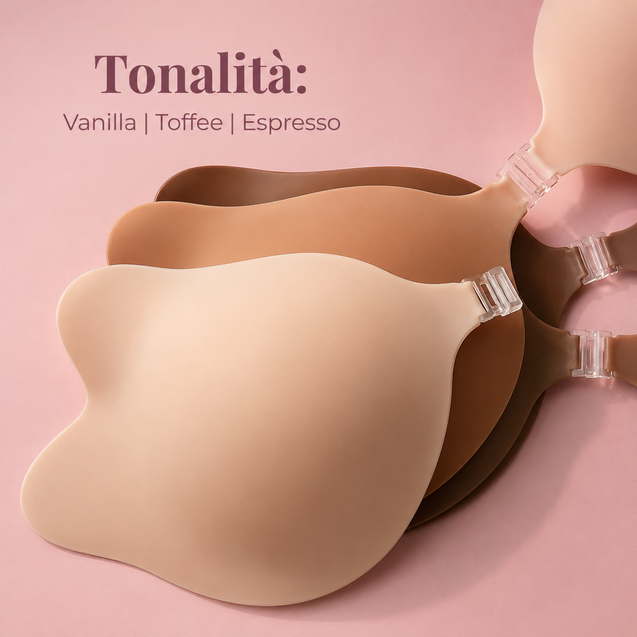 CLIPPIES – Reggiseno adesivo push-up